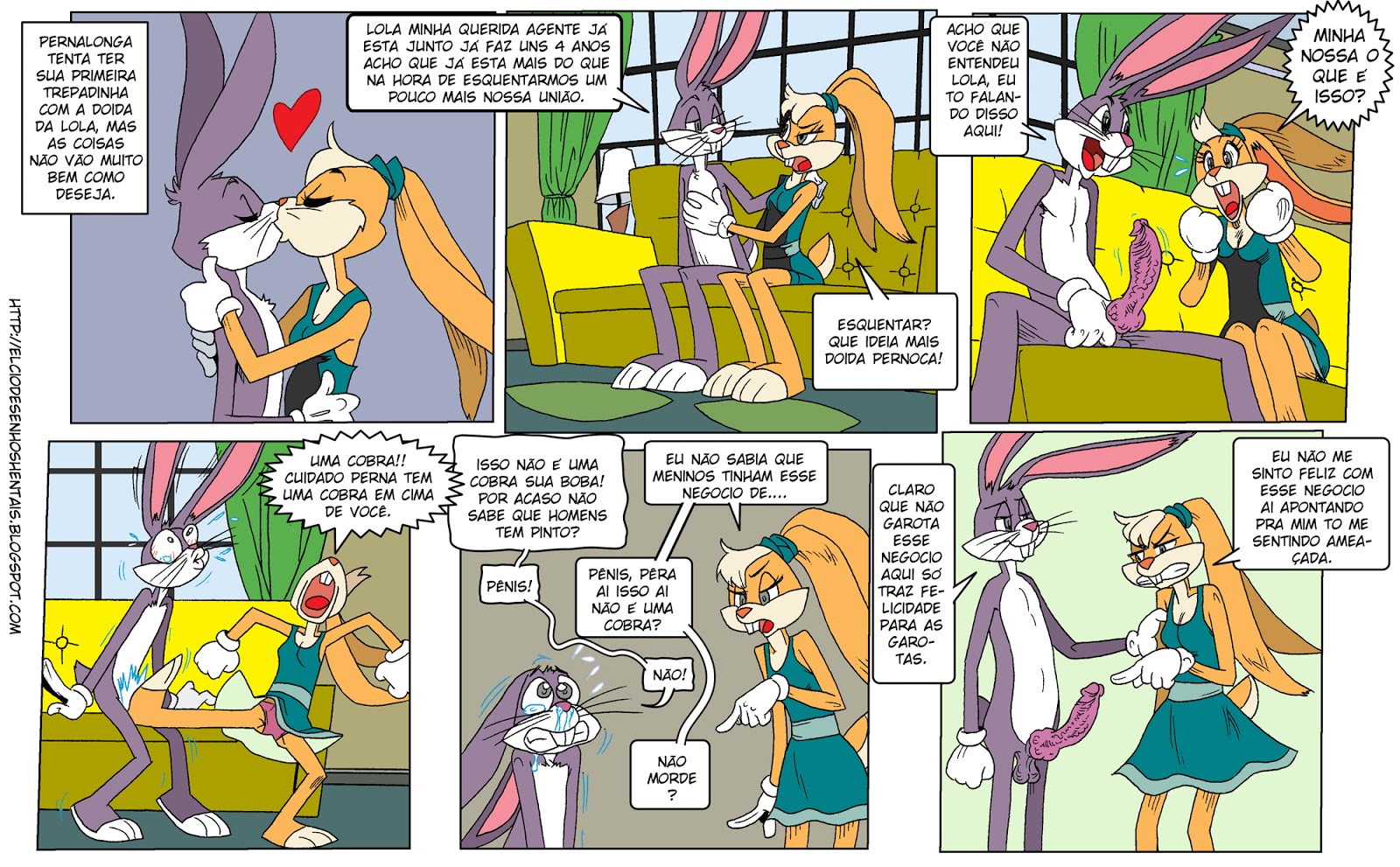 Lola Bunny & Pernalonga (Looney Tunes)