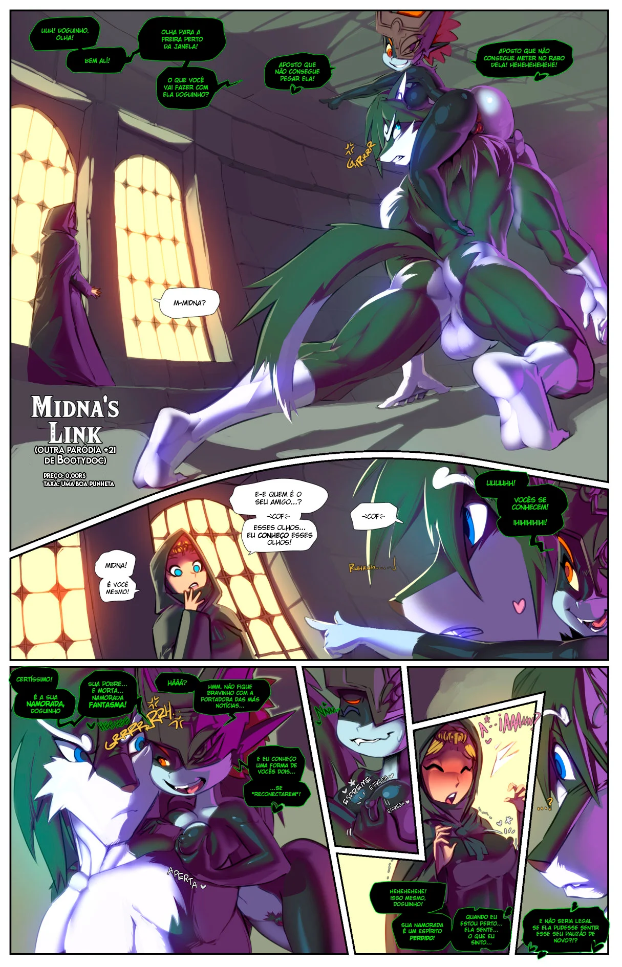 Midna's Link cover