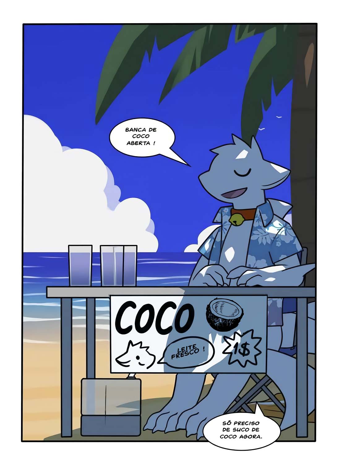 Coconut shark comic