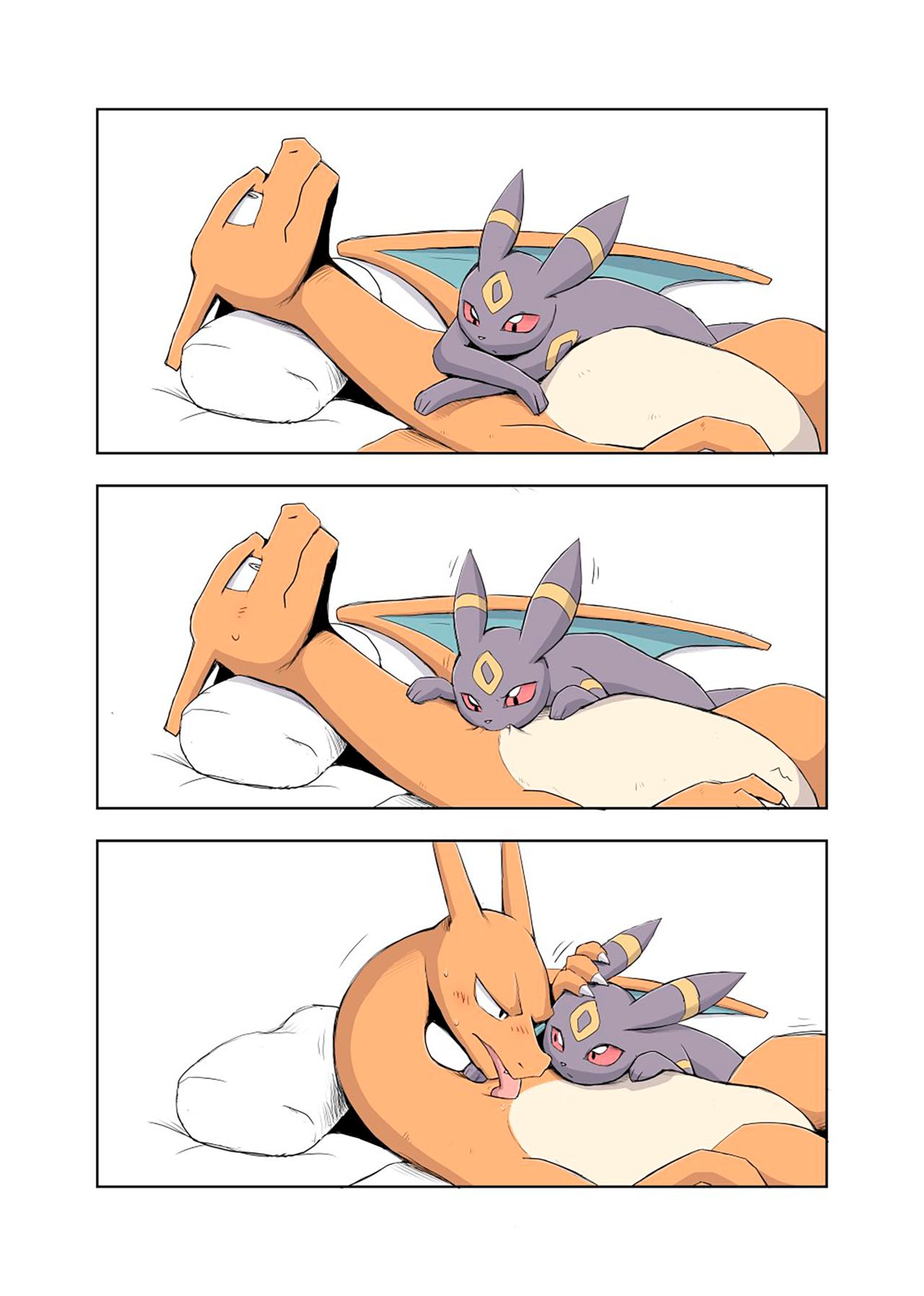 [yamatokuroko965] Charizard x Umbreon {@yamatokuroko965}